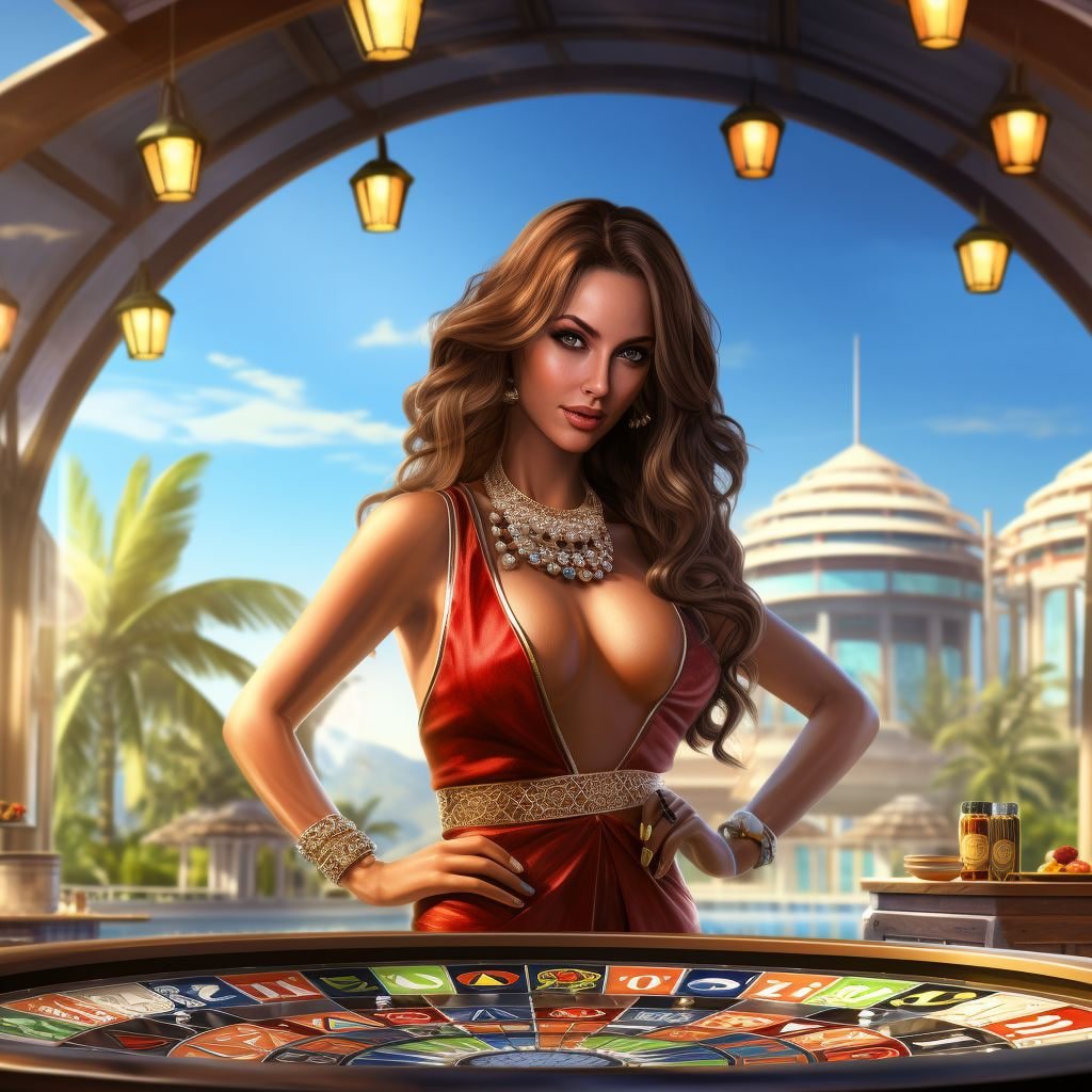 Ilustrasi beragam permainan slot online di youslot88 dengan desain modern